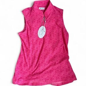Greg Norman Collection Pink Sleeveless Top